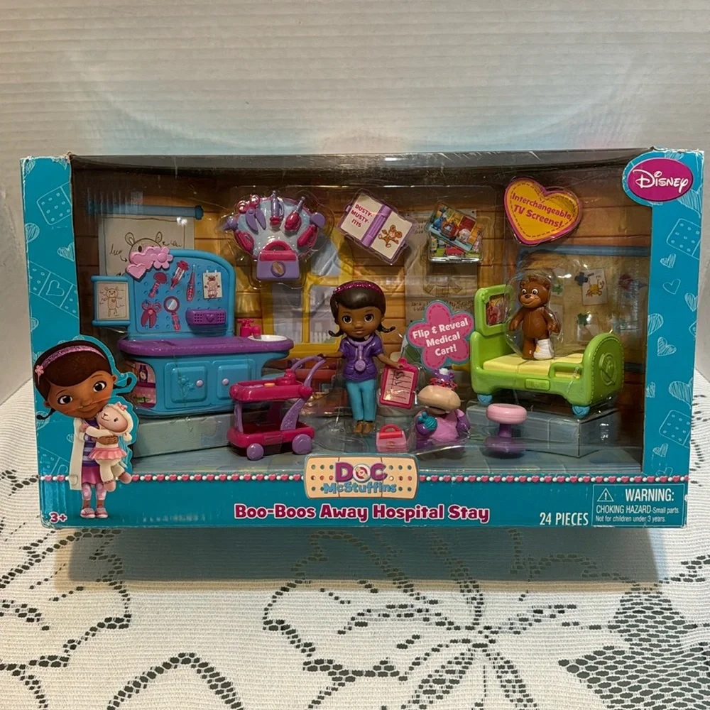 Hospital Boo Boo Disney | Toys | Disney Doc Mcstuffins Booboos Away Hospital Stay Play ...